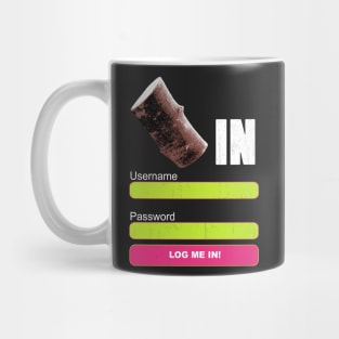 log in Mug